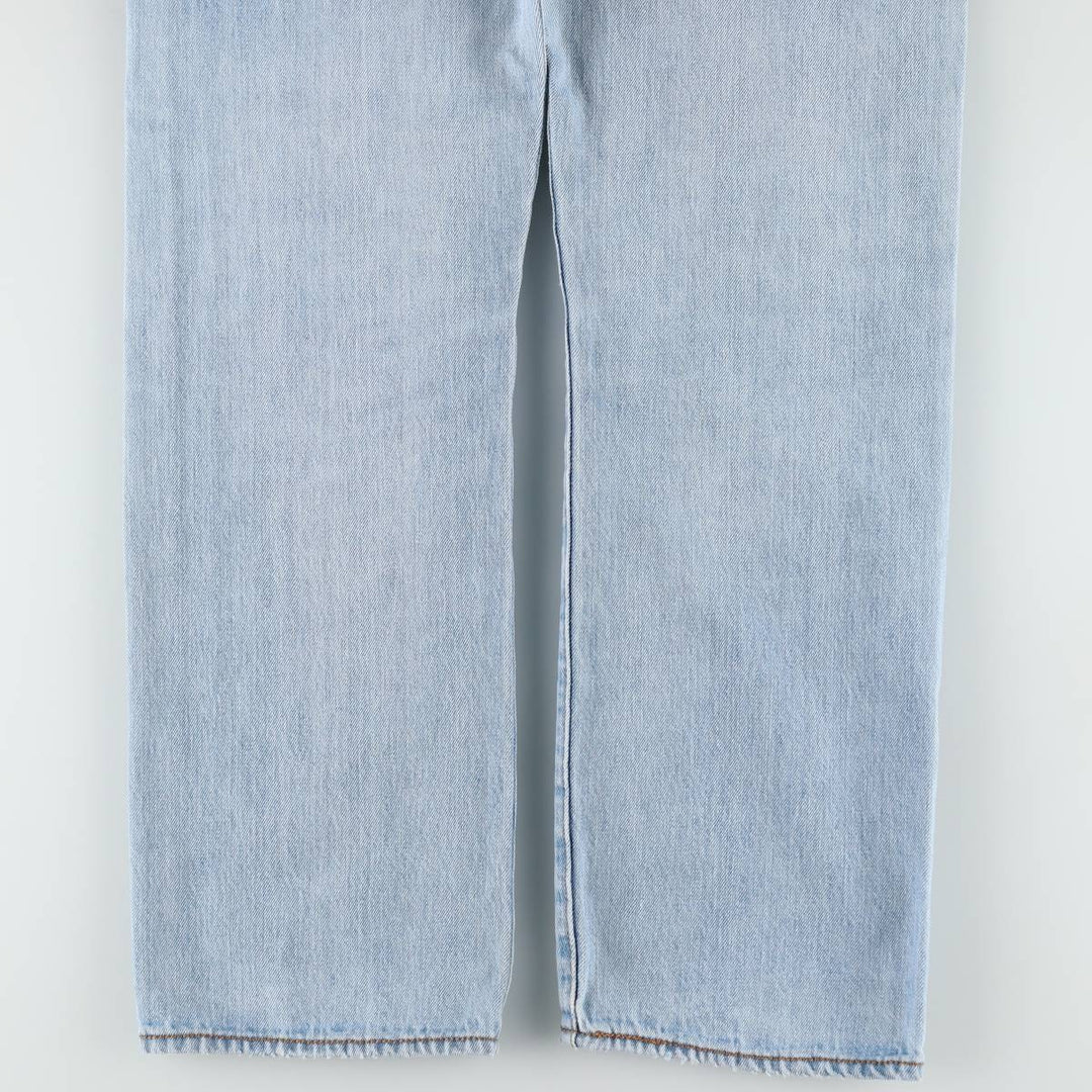 Levi's 501 straight denim pants for men, size W34 cotton blue type Vintage Second Hand