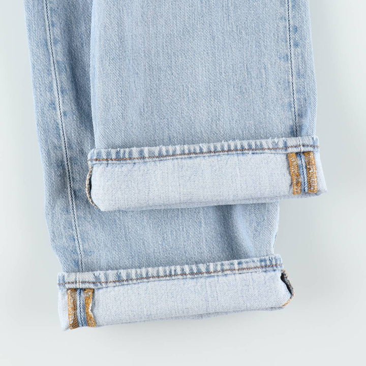Levi's 501 straight denim pants for men, size W34 cotton blue type Vintage Second Hand