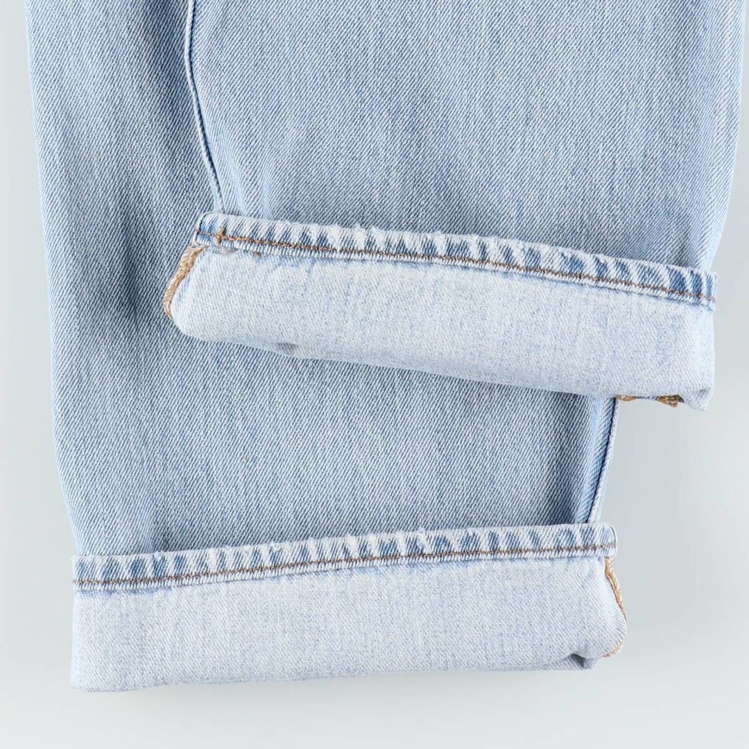 Levi's 501 straight denim pants for men, size W34 cotton blue type Vintage Second Hand