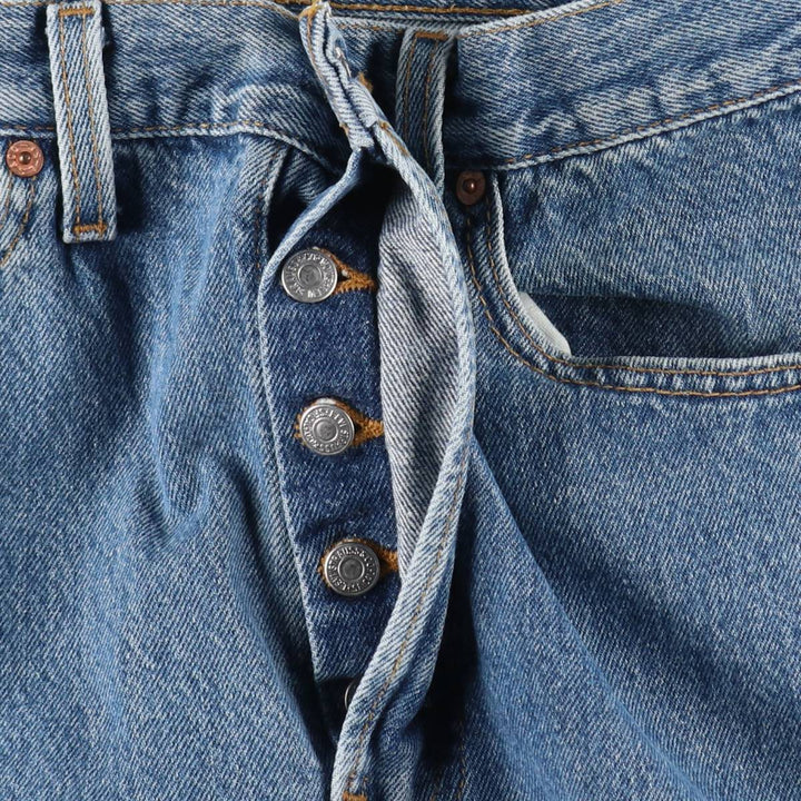 90'S Levi's 501-0191 Straight Denim Pants Made in USA Men's W30 Vintage cotton blue type Vintage Second Hand