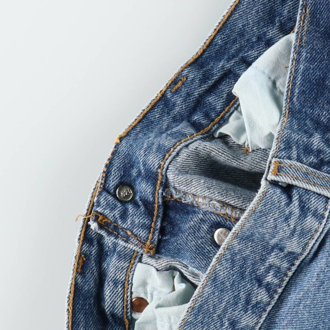 90'S Levi's 501-0191 Straight Denim Pants Made in USA Men's W30 Vintage cotton blue type Vintage Second Hand