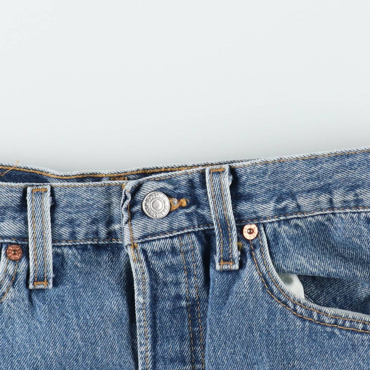 90'S Levi's 501-0191 Straight Denim Pants Made in USA Men's W30 Vintage cotton blue type Vintage Second Hand