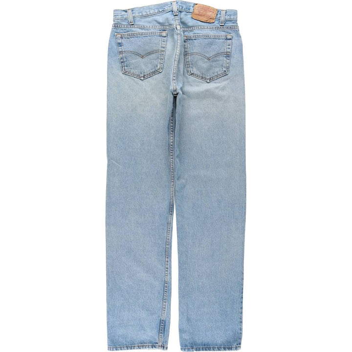 90'S Levi's 501-0191 Straight Denim Pants Made in USA Men's W32 Vintage cotton blue type Vintage Second Hand