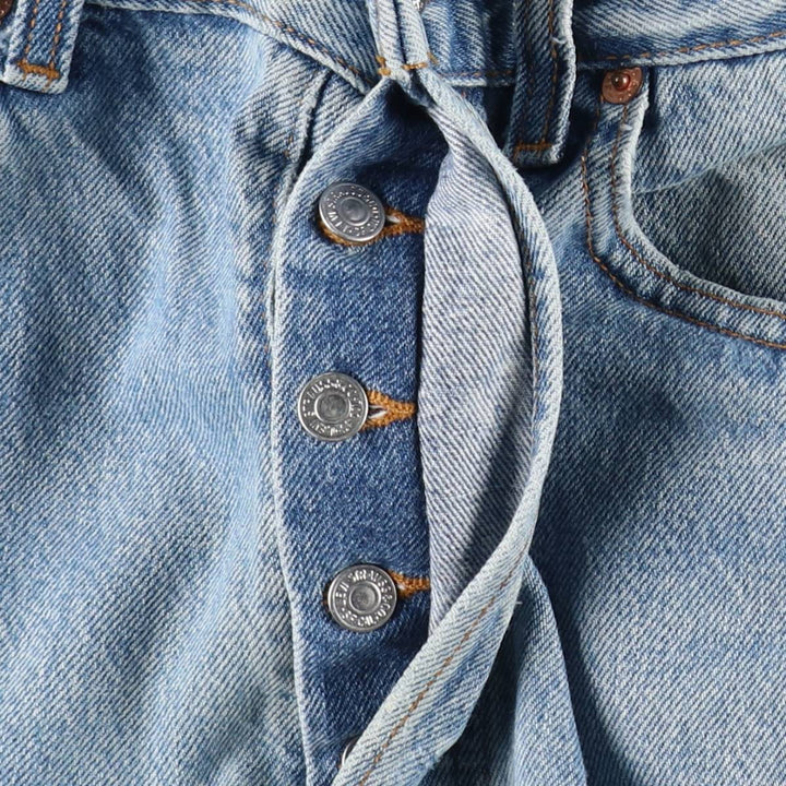 90'S Levi's 501-0191 Straight Denim Pants Made in USA Men's W32 Vintage cotton blue type Vintage Second Hand