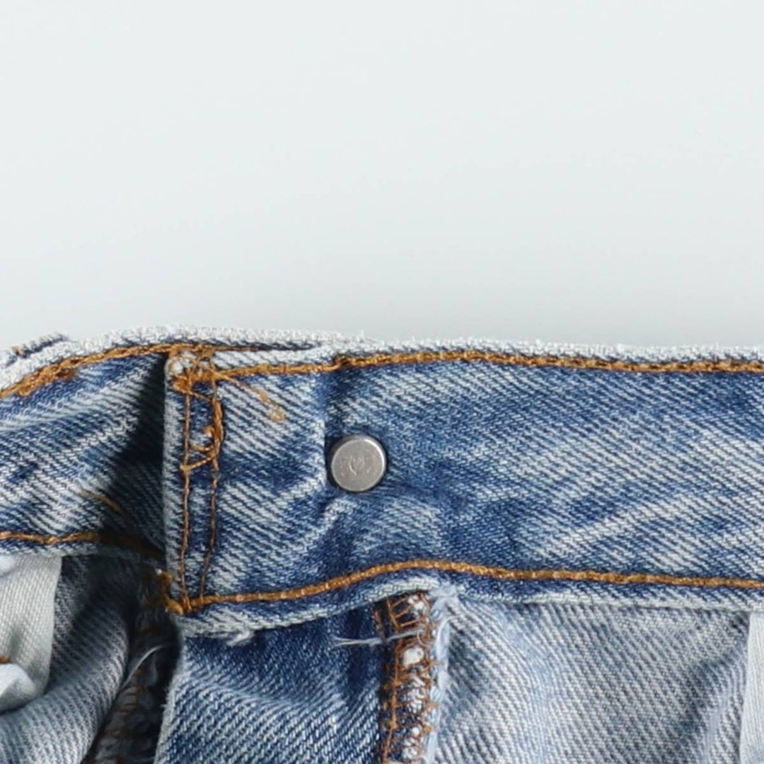 90'S Levi's 501-0191 Straight Denim Pants Made in USA Men's W32 Vintage cotton blue type Vintage Second Hand