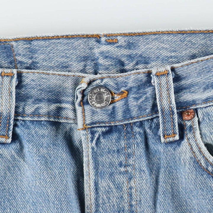 90'S Levi's 501-0191 Straight Denim Pants Made in USA Men's W32 Vintage cotton blue type Vintage Second Hand