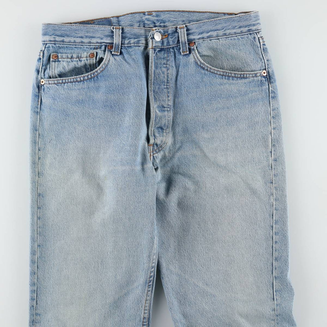 90'S Levi's 501-0191 Straight Denim Pants Made in USA Men's W32 Vintage cotton blue type Vintage Second Hand
