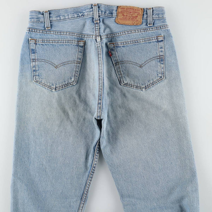 90'S Levi's 501-0191 Straight Denim Pants Made in USA Men's W32 Vintage cotton blue type Vintage Second Hand