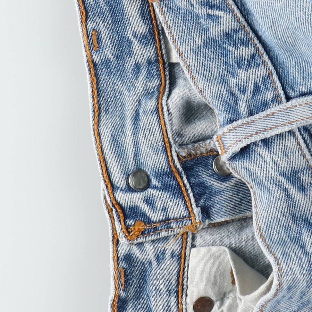 2000'S Levi's 501-0193 Straight Denim Pants, Made in USA, Men's Size W31 (approx.) cotton Blue type light blue Vintage Second Hand