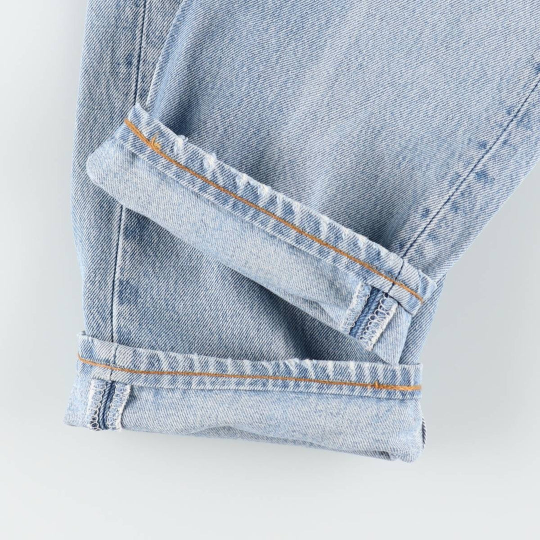 2000'S Levi's 501-0193 Straight Denim Pants, Made in USA, Men's Size W31 (approx.) cotton Blue type light blue Vintage Second Hand