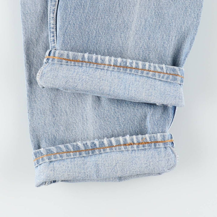 2000'S Levi's 501-0193 Straight Denim Pants, Made in USA, Men's Size W31 (approx.) cotton Blue type light blue Vintage Second Hand
