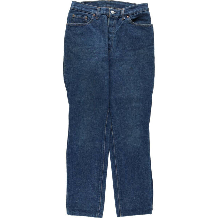 Levi's 501-0158 Straight Denim Pants, Made in USA, Men's W30 (approx.), Vintage. cotton blue type Vintage Second Hand