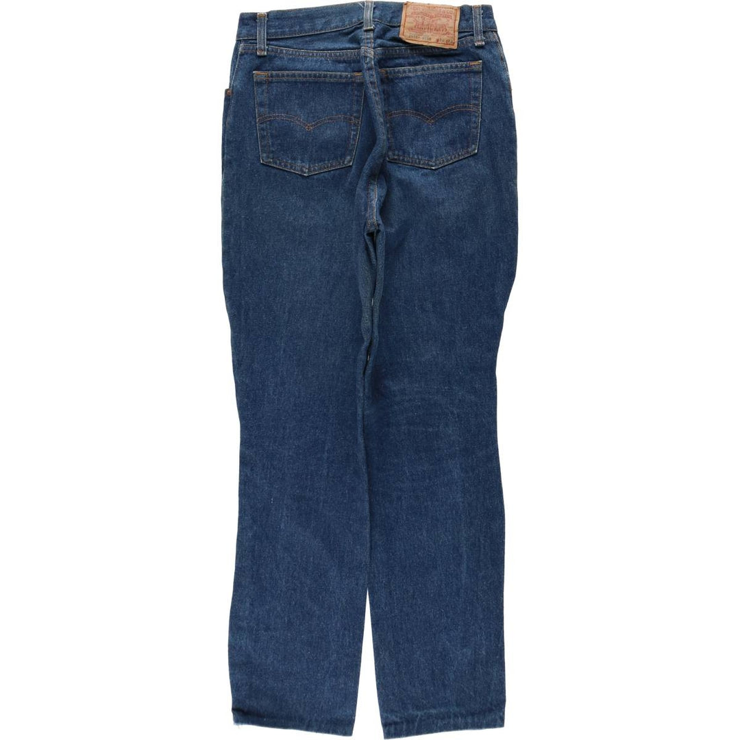 Levi's 501-0158 Straight Denim Pants, Made in USA, Men's W30 (approx.), Vintage. cotton blue type Vintage Second Hand