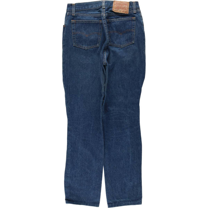 Levi's 501-0158 Straight Denim Pants, Made in USA, Men's W30 (approx.), Vintage. cotton blue type Vintage Second Hand