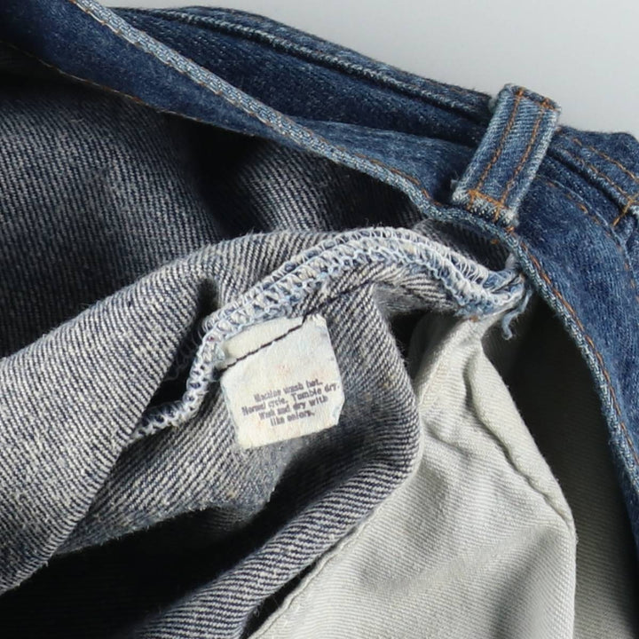 Levi's 501-0158 Straight Denim Pants, Made in USA, Men's W30 (approx.), Vintage. cotton blue type Vintage Second Hand