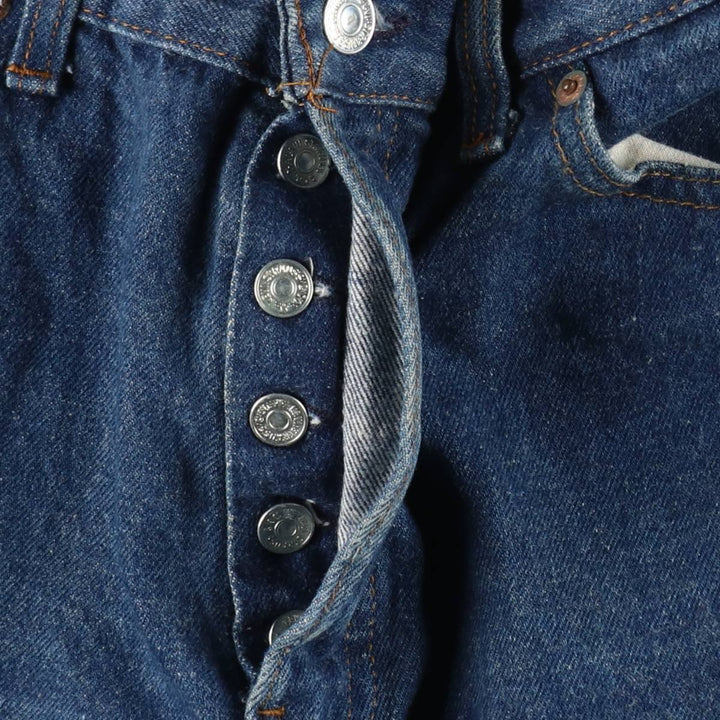 Levi's 501-0158 Straight Denim Pants, Made in USA, Men's W30 (approx.), Vintage. cotton blue type Vintage Second Hand