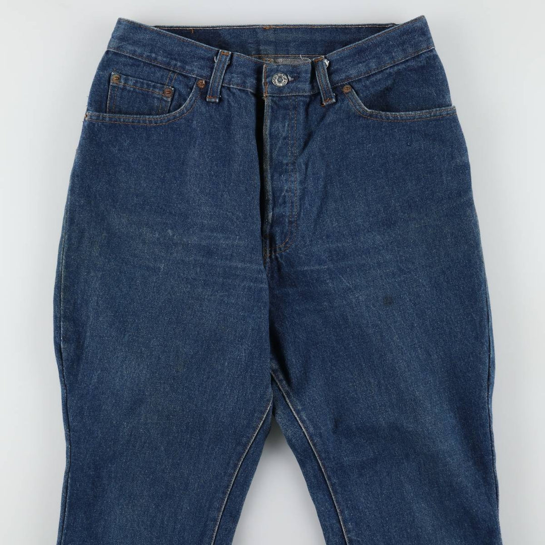 Levi's 501-0158 Straight Denim Pants, Made in USA, Men's W30 (approx.), Vintage. cotton blue type Vintage Second Hand