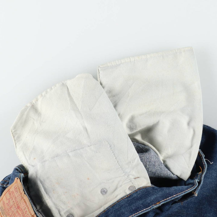Levi's 501-0158 Straight Denim Pants, Made in USA, Men's W30 (approx.), Vintage. cotton blue type Vintage Second Hand
