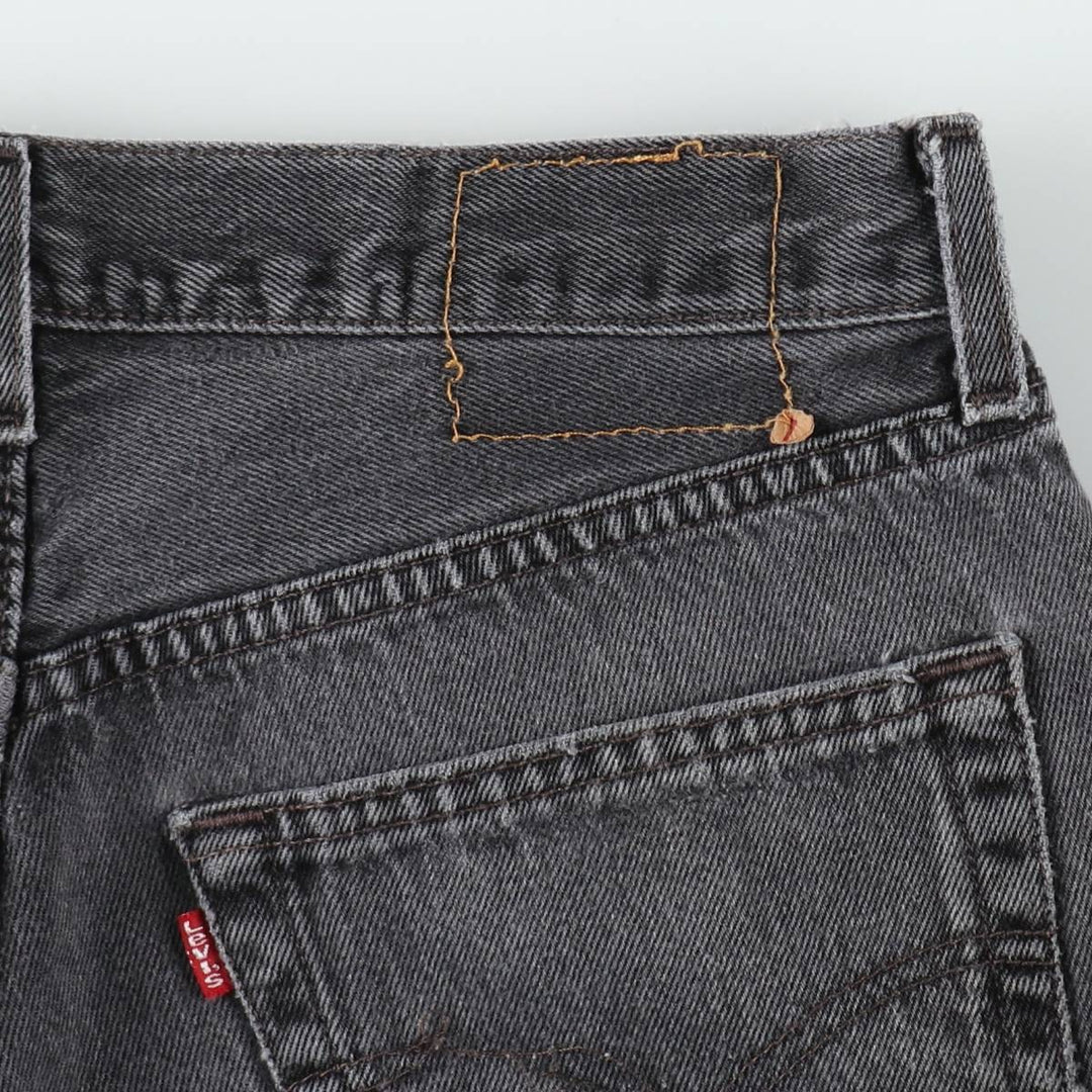 2000'S Levi's 6501-0660 Black Denim Straight Leg Jeans, Made in USA, Men's Size W32 (approx.) cotton black type Vintage Second Hand
