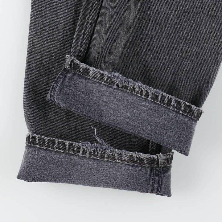 2000'S Levi's 6501-0660 Black Denim Straight Leg Jeans, Made in USA, Men's Size W32 (approx.) cotton black type Vintage Second Hand