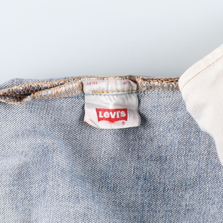 Levi's 501 straight denim pants for men, size W32 cotton blue type Vintage Second Hand