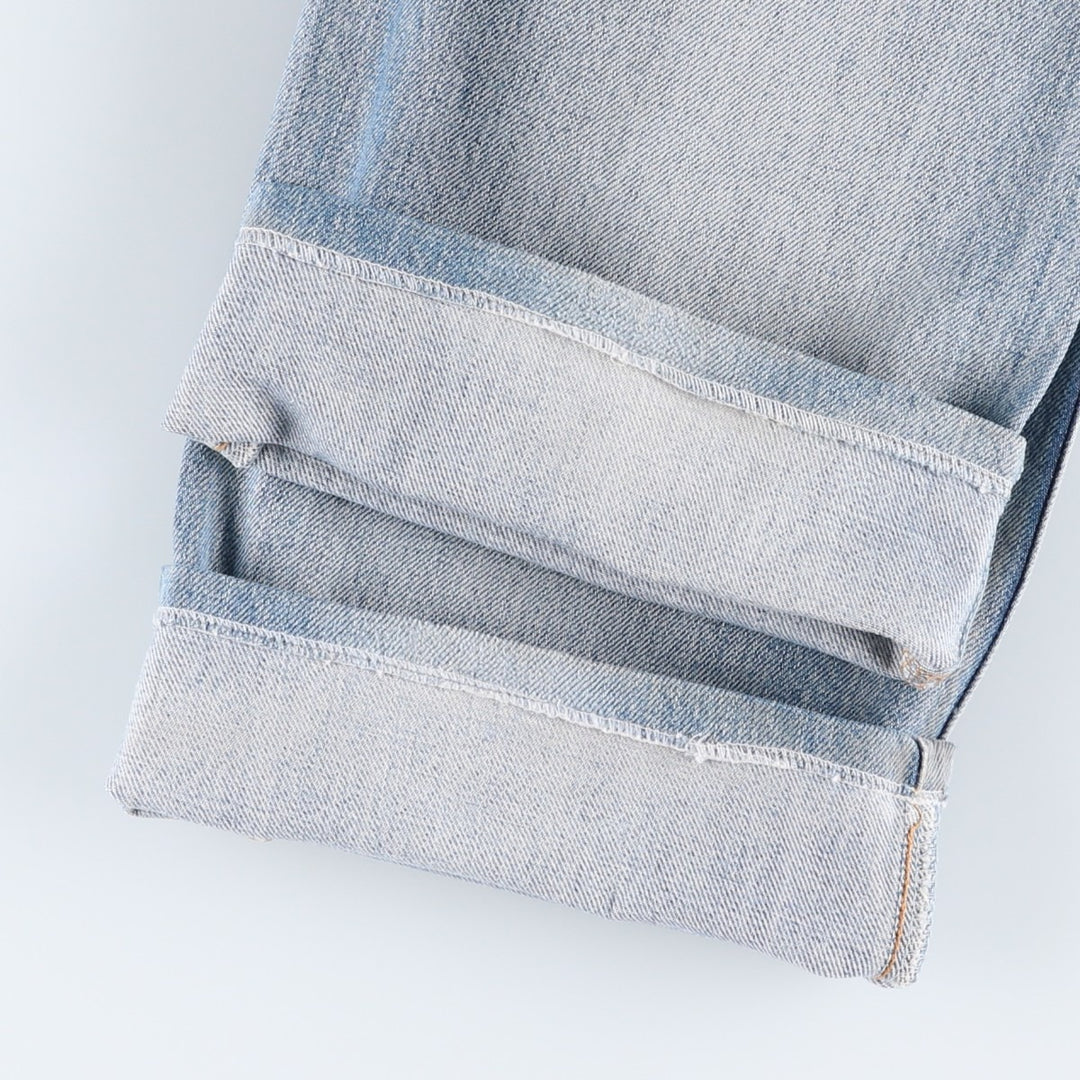 Levi's 501 straight denim pants for men, size W32 cotton blue type Vintage Second Hand