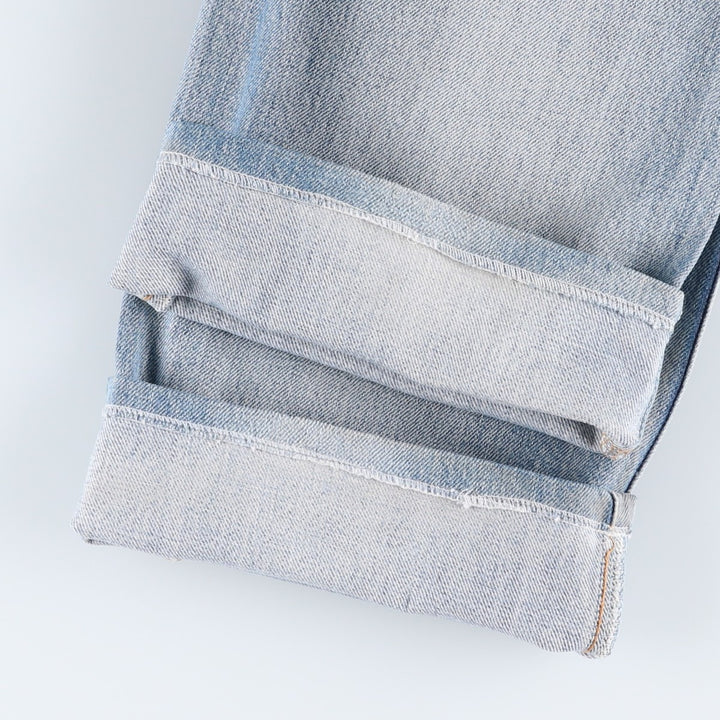 Levi's 501 straight denim pants for men, size W32 cotton blue type Vintage Second Hand