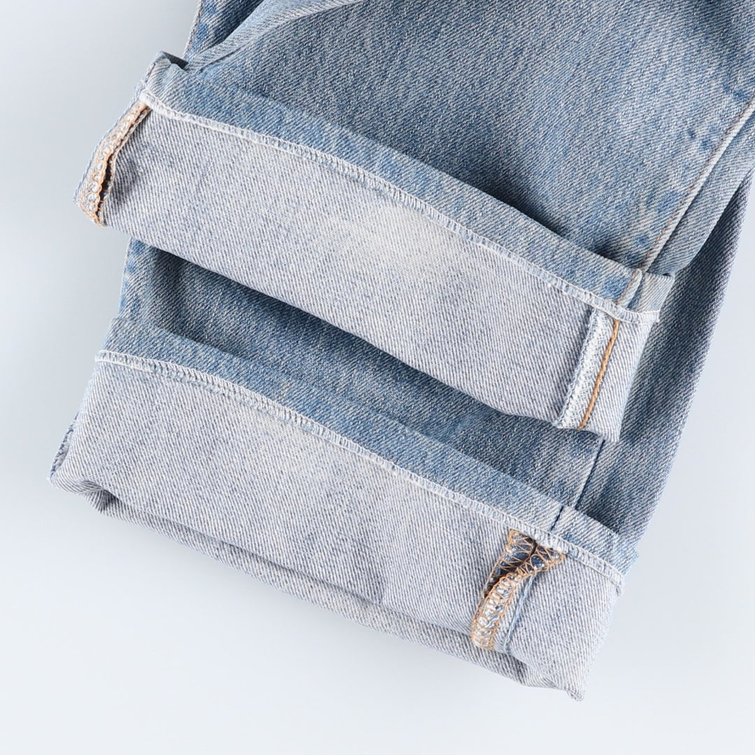 Levi's 501 straight denim pants for men, size W32 cotton blue type Vintage Second Hand