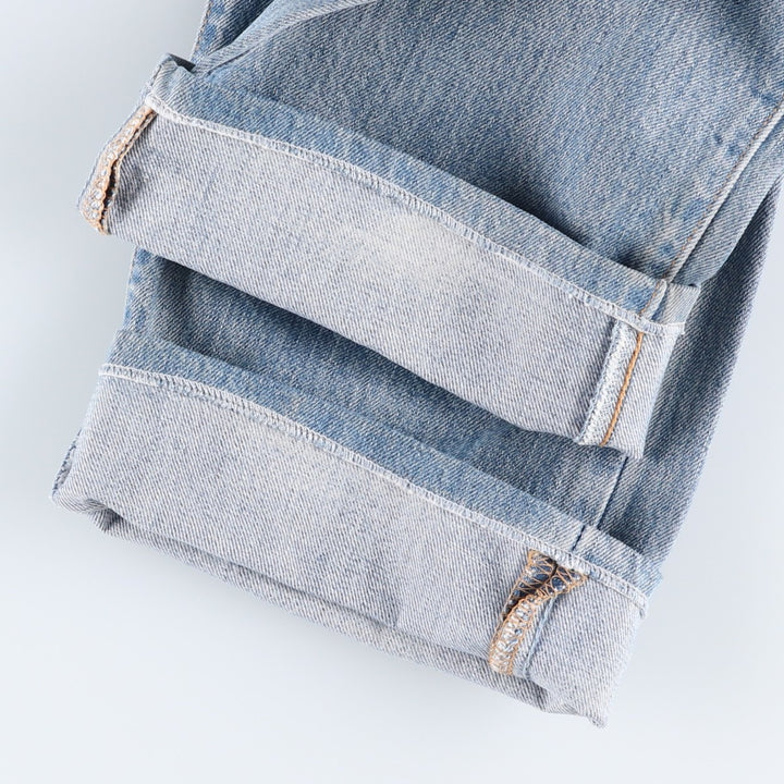 Levi's 501 straight denim pants for men, size W32 cotton blue type Vintage Second Hand