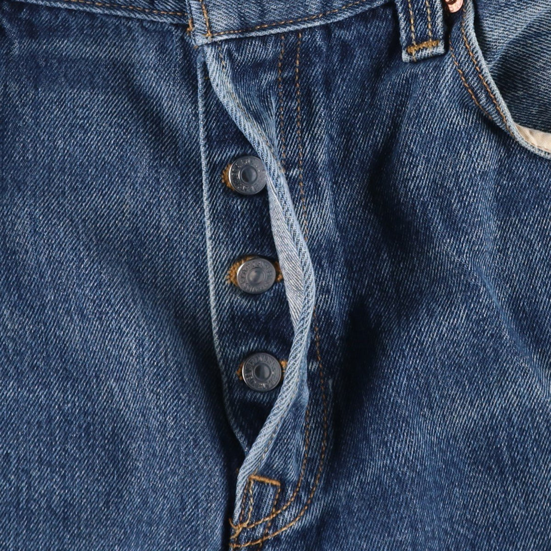 Levi's 501 Straight Fit Denim Pants, Men's, Size 34 cotton blue type Vintage Second Hand