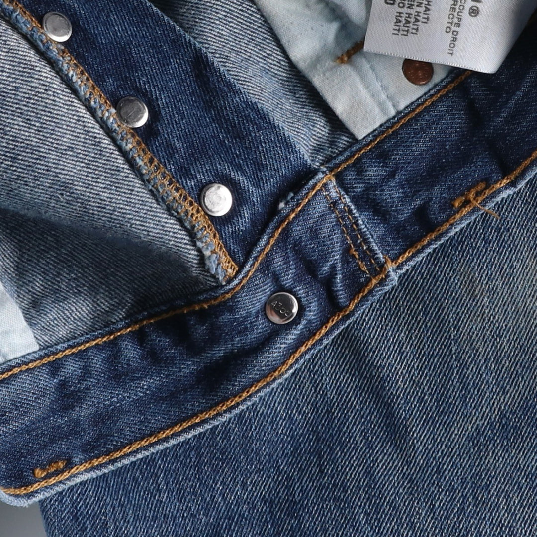 Levi's 501 Straight Fit Denim Pants, Men's, Size 34 cotton blue type Vintage Second Hand