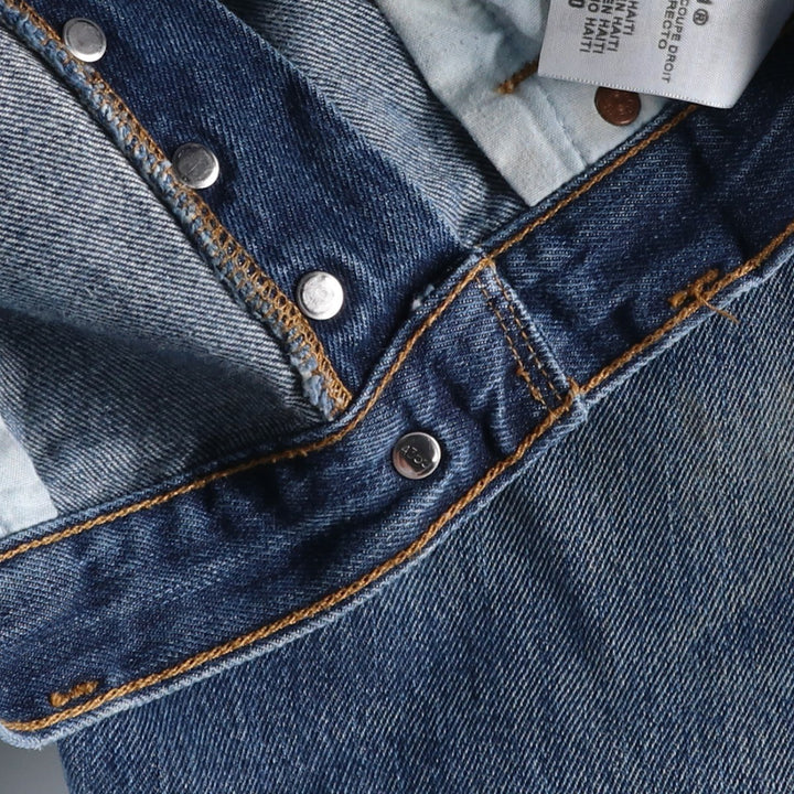 Levi's 501 Straight Fit Denim Pants, Men's, Size 34 cotton blue type Vintage Second Hand