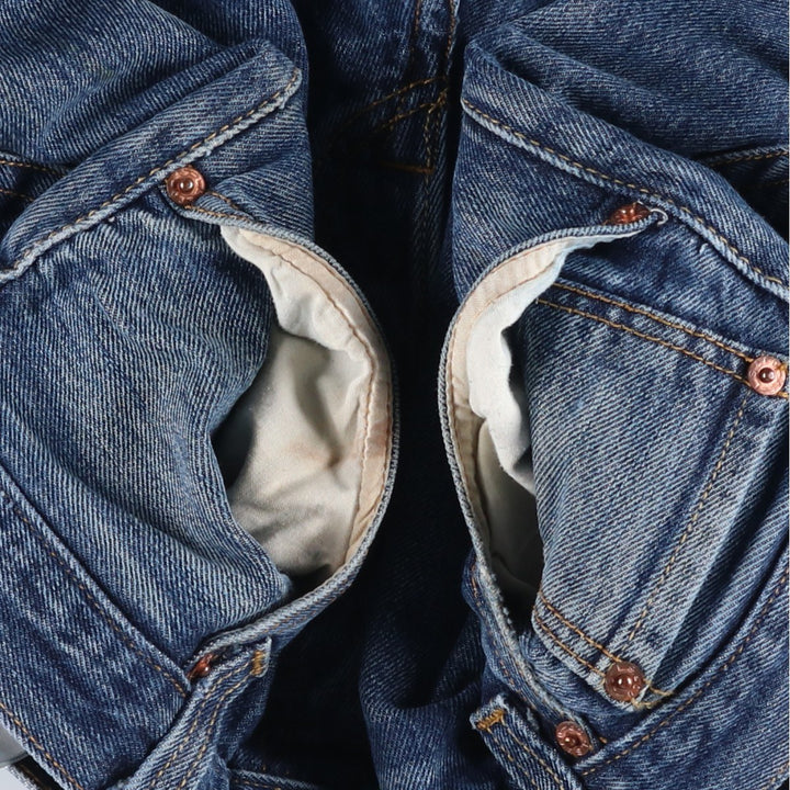 Levi's 501 Straight Fit Denim Pants, Men's, Size 34 cotton blue type Vintage Second Hand