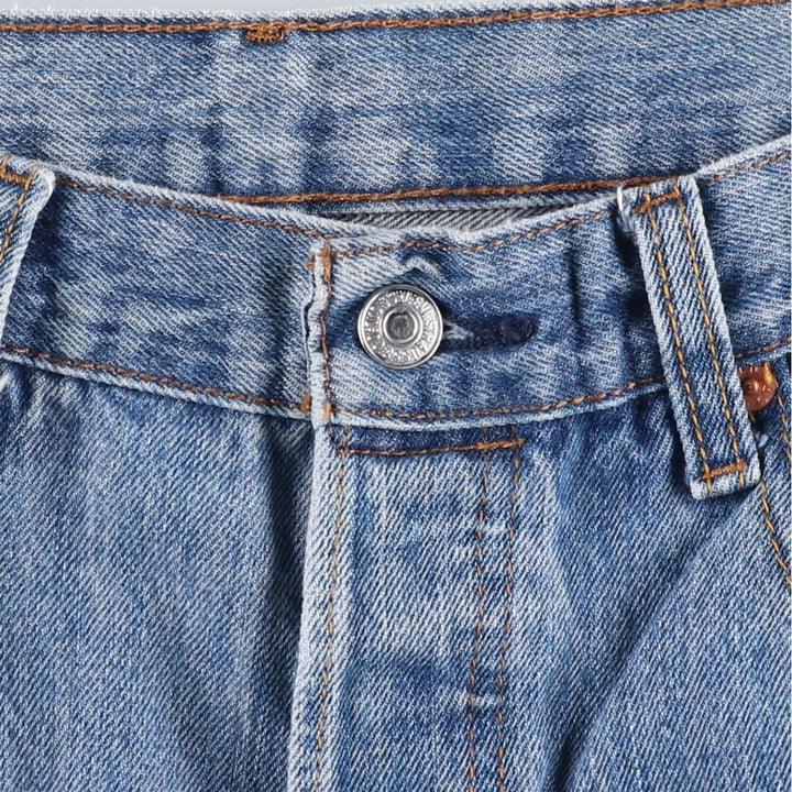 Levi's 501 straight denim pants for men, size W35 cotton blue type Vintage Second Hand
