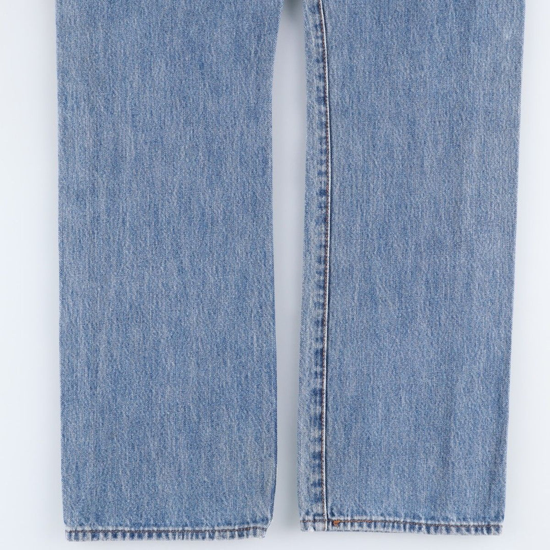 Levi's 501 straight denim pants for men, size W35 cotton blue type Vintage Second Hand