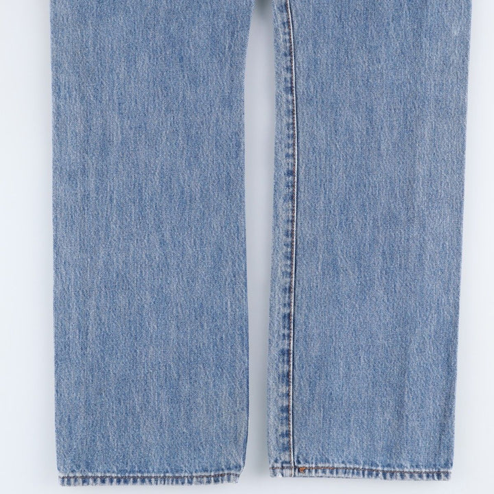 Levi's 501 straight denim pants for men, size W35 cotton blue type Vintage Second Hand