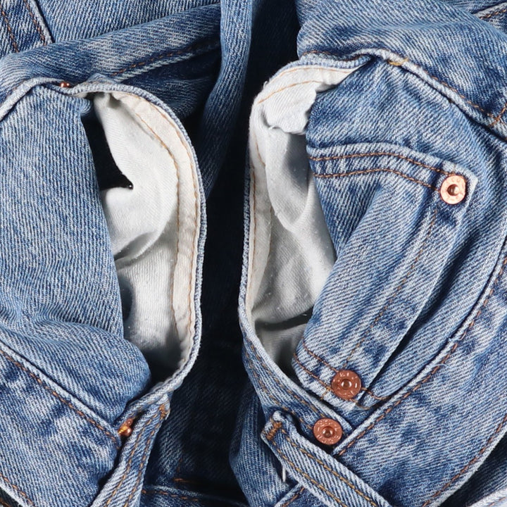 Levi's 501 straight denim pants for men, size W35 cotton blue type Vintage Second Hand
