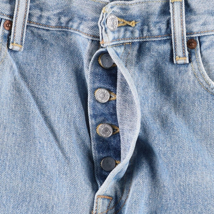 Levi's 501 straight denim pants for men, size W36 cotton blue type Vintage Second Hand