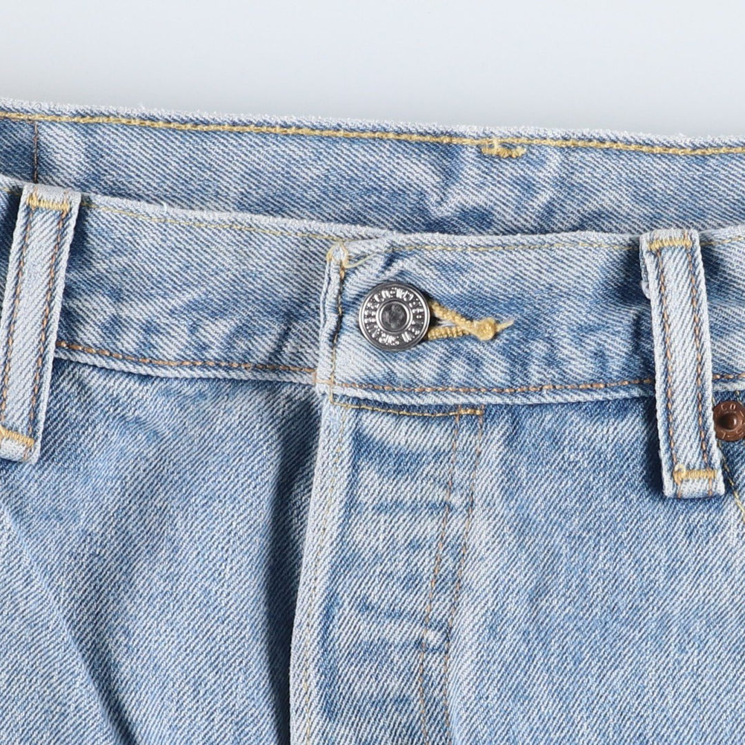 Levi's 501 straight denim pants for men, size W36 cotton blue type Vintage Second Hand