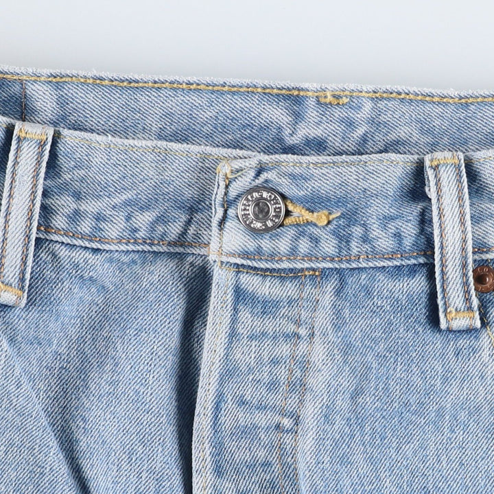 Levi's 501 straight denim pants for men, size W36 cotton blue type Vintage Second Hand