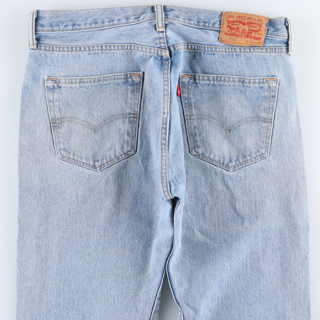Levi's 501 straight denim pants for men, size W36 cotton blue type Vintage Second Hand