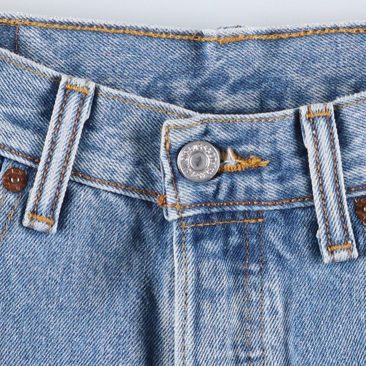 Levi's 501 straight denim pants for men, size W32 cotton blue type Vintage Second Hand