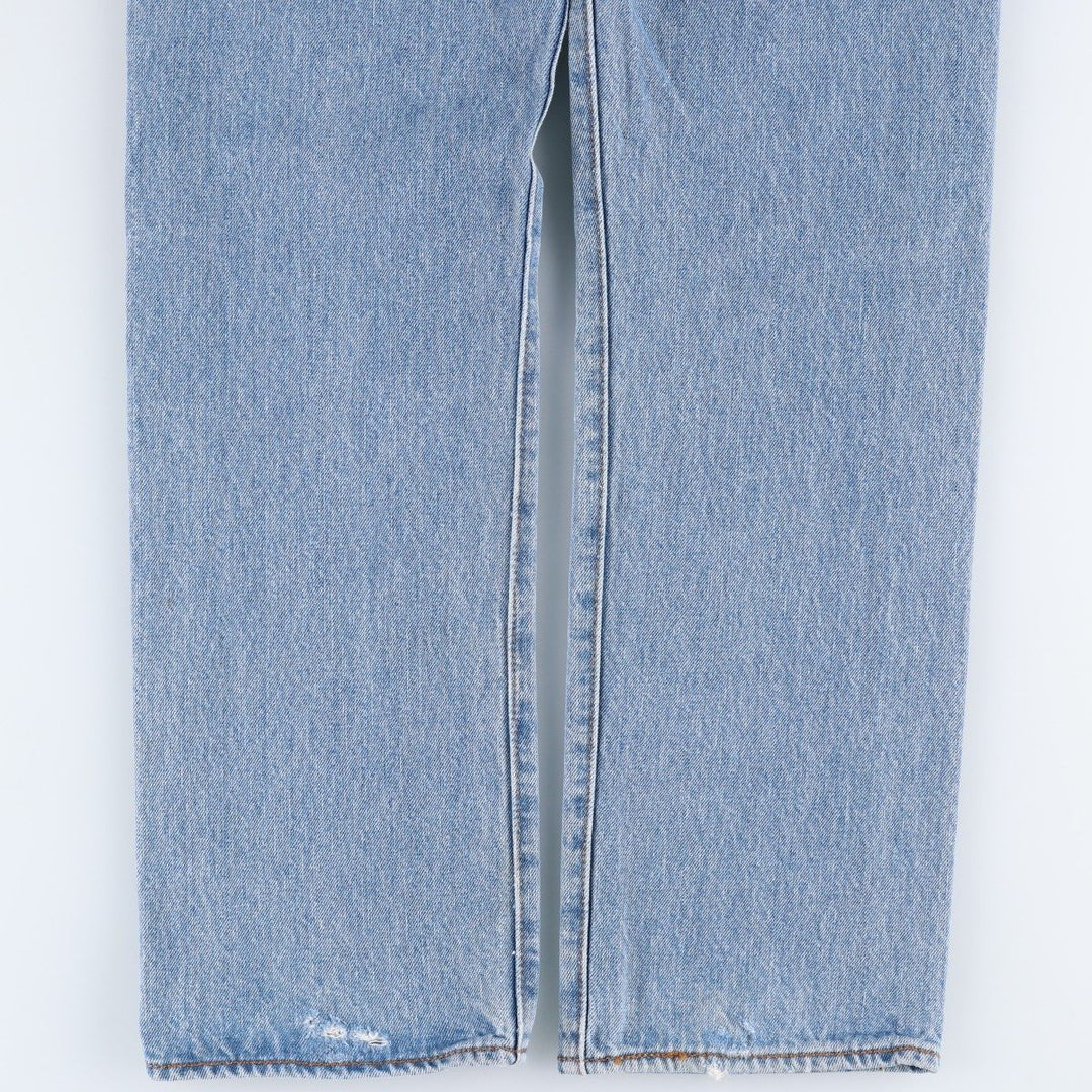 Levi's 501 straight denim pants for men, size W32 cotton blue type Vintage Second Hand
