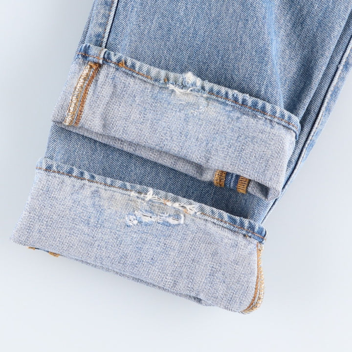 Levi's 501 straight denim pants for men, size W32 cotton blue type Vintage Second Hand