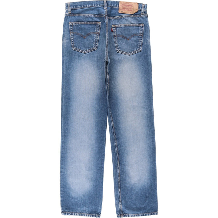 Levi's 501 straight denim pants for men, size W34 unclear blue type Vintage Second Hand