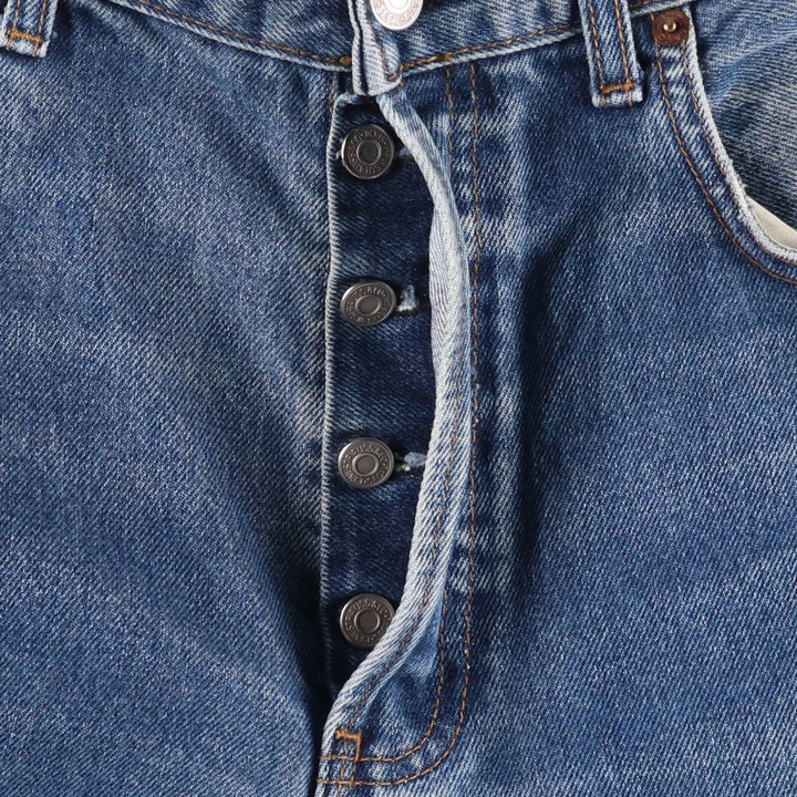 Levi's 501 straight denim pants for men, size W34 unclear blue type Vintage Second Hand