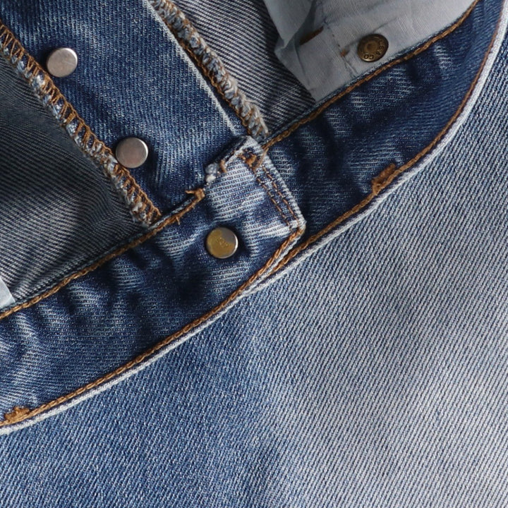 Levi's 501 straight denim pants for men, size W34 unclear blue type Vintage Second Hand