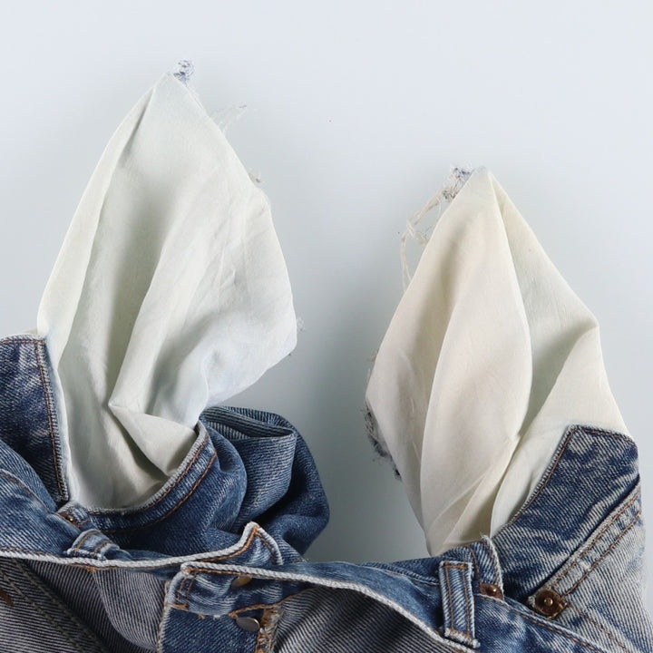 Levi's 501 straight denim pants for men, size W34 unclear blue type Vintage Second Hand