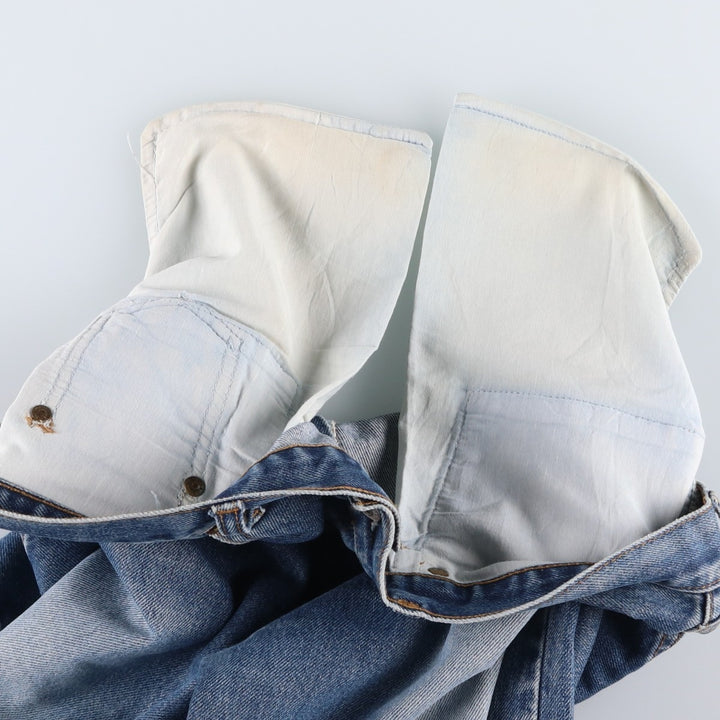 Levi's 501 straight denim pants for men, size W34 unclear blue type Vintage Second Hand