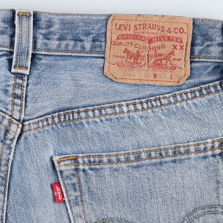 Levi's 501 Straight Leg Button-Fly Denim Pants, Men's, Size W31 cotton blue type Vintage Second Hand